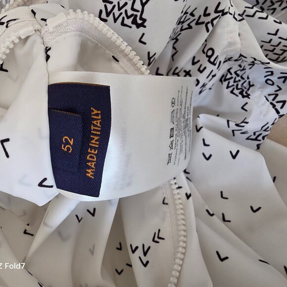 Louis Vuitton Wind Breaker White and Black Virgil Abloh Collection - Picture 5 of 10